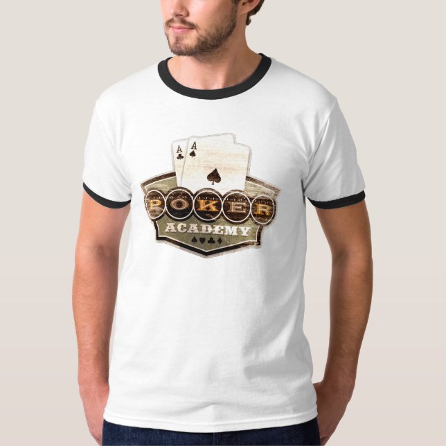 Camisa do póquer do vintage (Frente)