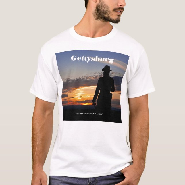 Camisa do por do sol de Gettysburg (Frente)