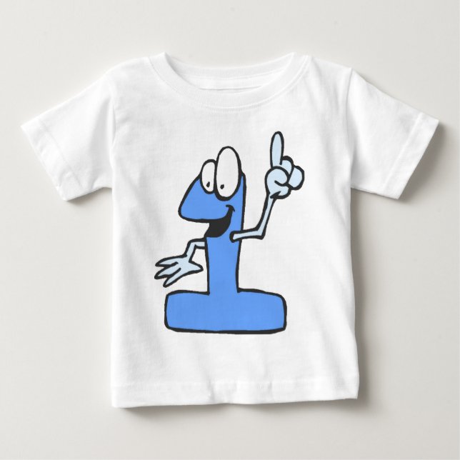 Camisa do primeiro aniversario da criança (Frente)