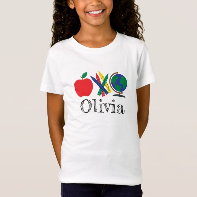 Camisa do Primeiro Dia de Aula - Jardim de Infânci (Frente)