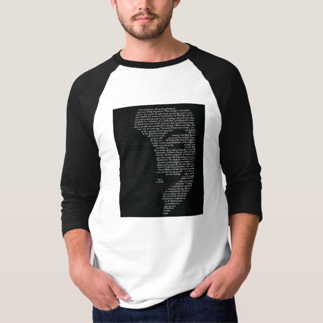 Camisa do protesto V, 3/4 das capas (Frente)