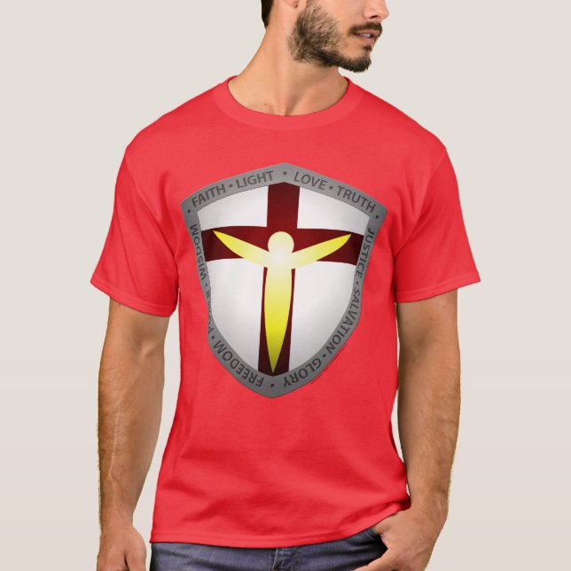Camisa do protetor do cristo (Frente)