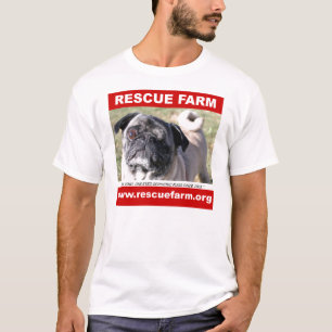 Camisa do Pug da fazenda do salvamento