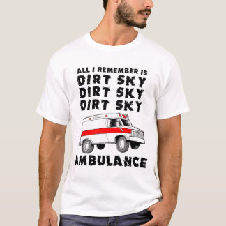 Camisa do quadrilátero ATV da ambulância do céu da