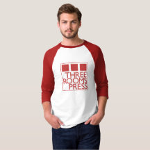Camisa do Raglan dos homens com logotipo 3RP
