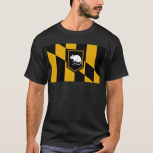Camisa do rato da bandeira de Baltimore