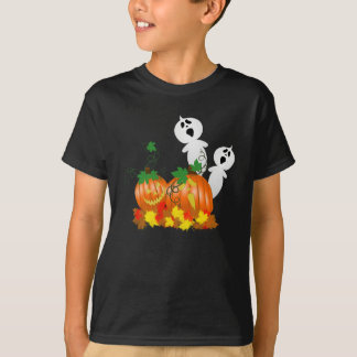 Camisa do remendo da abóbora do Dia das Bruxas