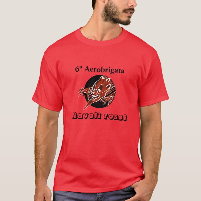 Camisa do remendo de Diavoli Rossi (Frente)