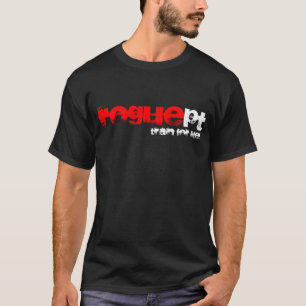 Camisa do RoguePT dos homens negros