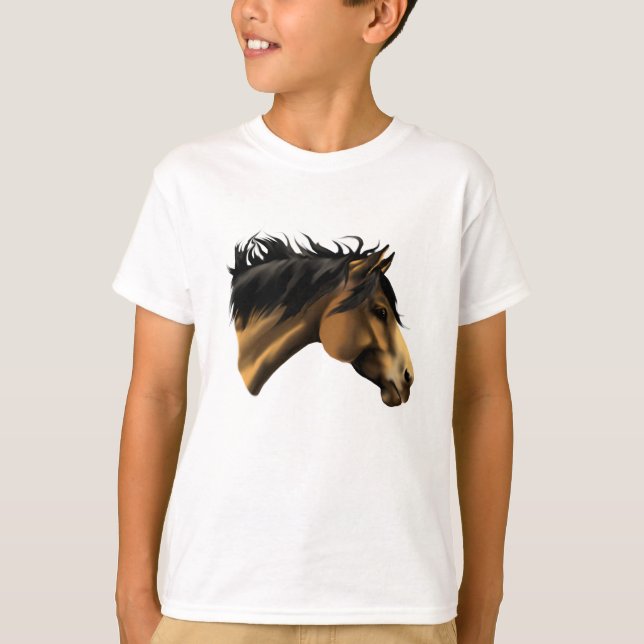 Camisa do rosto do cavalo (Frente)