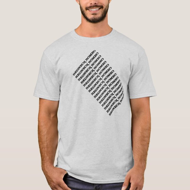 Camisa do roteiro de Romeo do campónio (Frente)