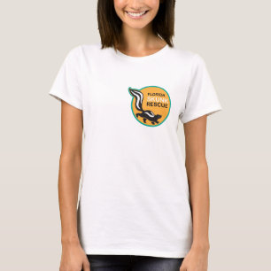 Camisa do salvamento da jaritataca de Florida