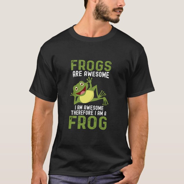 Camisa do sapo | Camisa de sapo | Camisas Engraçad (Frente)