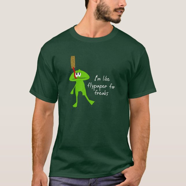Camisa do sapo e do desdobrável (Frente)
