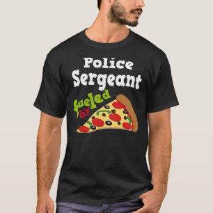Camisa do sargento de polícia pizza (engraçada) T