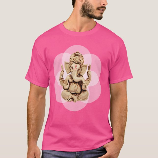 Camisa do Senhor Ganesha Divindade Hindu Ganesh (Frente)