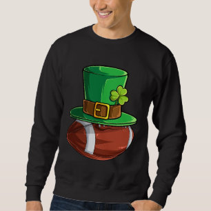 Camisa do Shamrock do Dia de São Patrício de Futeb