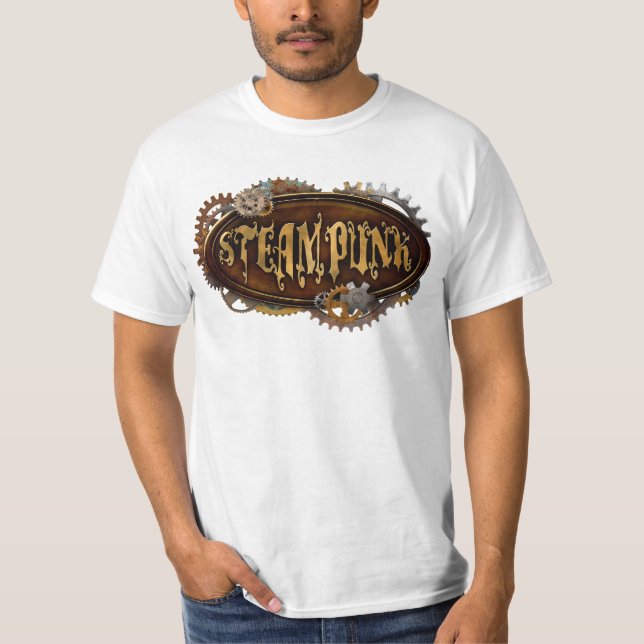 Camisa do sinal de Steampunk (Frente)