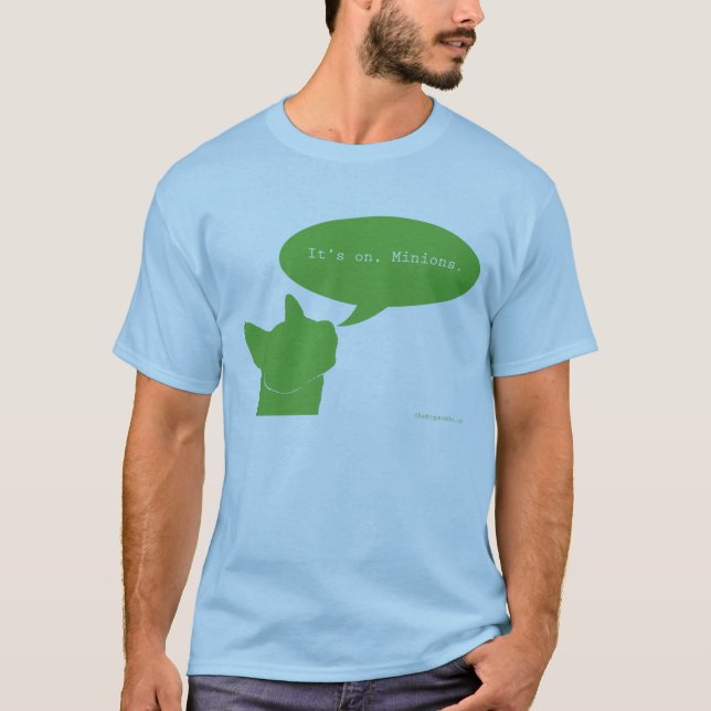 Camisa do snobe do cão do gado da parte dianteira (Frente)