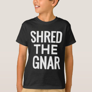 Camisa Do Snowboard T - Esfregue A Gnar