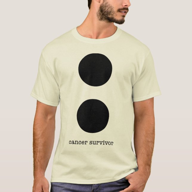 Camisa do sobrevivente do cancro do cólon (Frente)