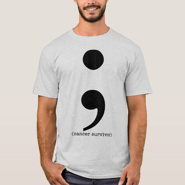 Camisa do sobrevivente do cancro do cólon da (Frente)