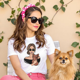 Camisa Do Sobrevo Do Cão Chihuahua