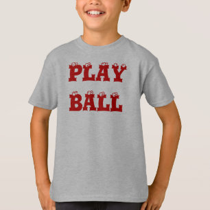 Camisa do softball dos MIÚDOS