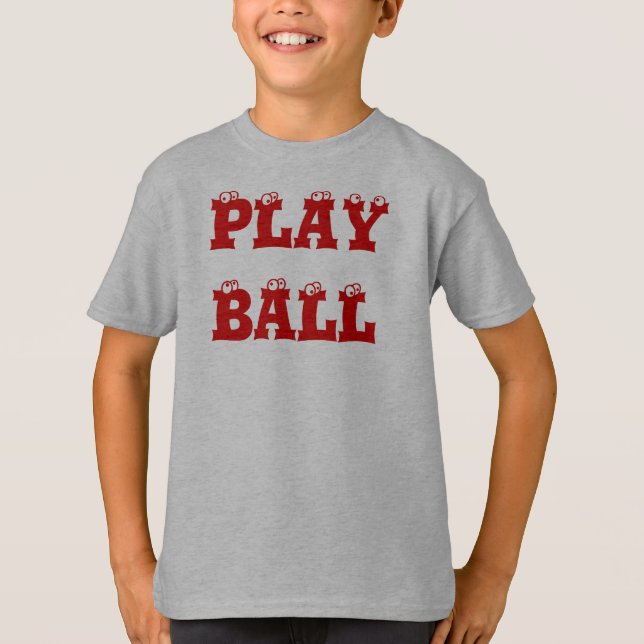 Camisa do softball dos MIÚDOS (Frente)