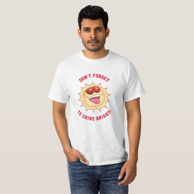 Camisa do Sol Brilhante (Frente Completa)