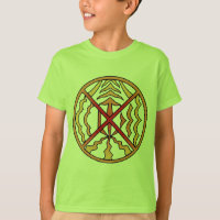Camisa do Sol Tribal de Elementos para Crianças de