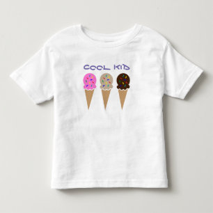 Camisa do Sorvete de Crianças legal