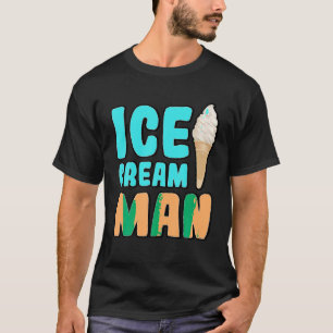 Camisa do sorvete Man T