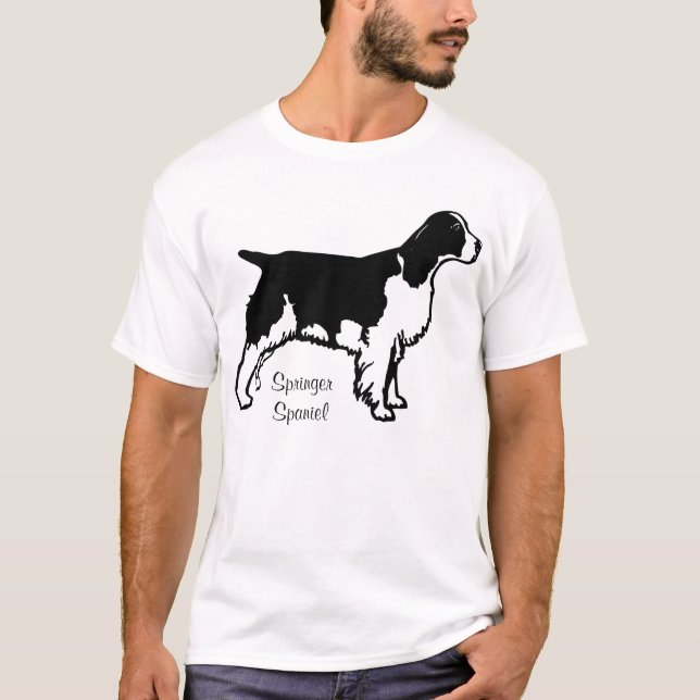 Camisa do Spaniel de Springer (Frente)