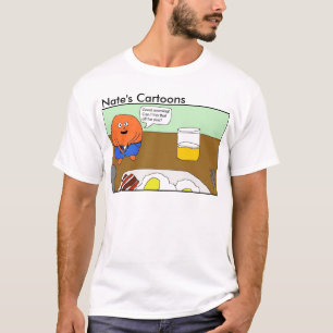 Camisa do sumo de laranja dos desenhos animados de