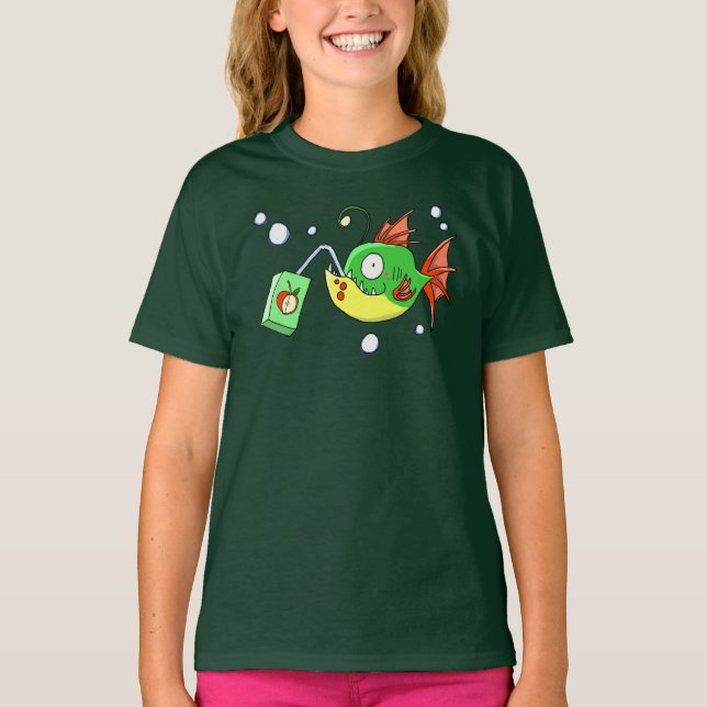Camisa do sumo de maçã do amor dos peixes - lotes (Frente)