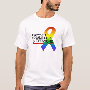 Camisa DO SUPORTE PARA DIREITOS IGUAIS, escolha es