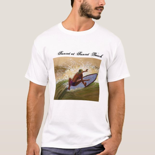 Camisa do surf T (Frente)