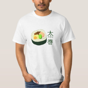 Camisa do sushi T de Futomaki