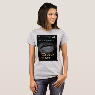 Camisa do T das mulheres do silêncio