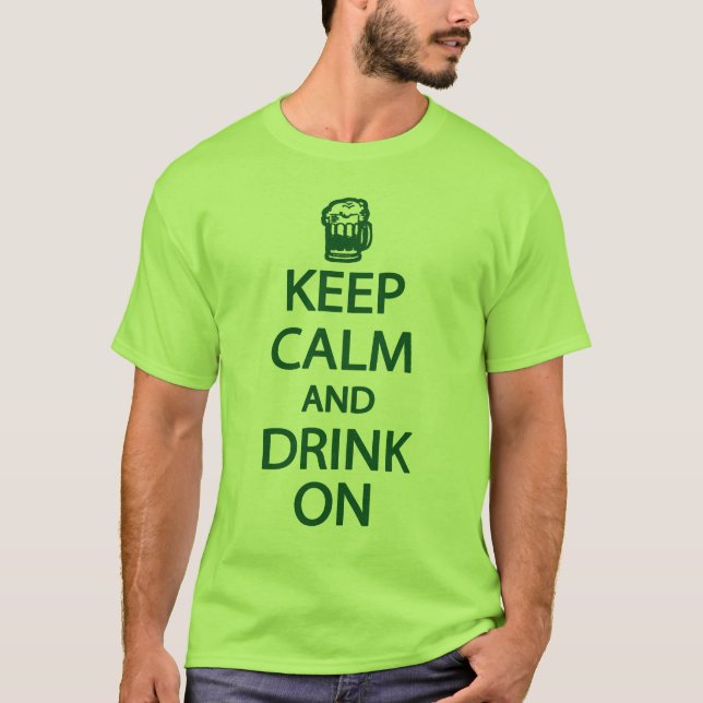 Camisa do T de St Patrick engraçado (camisas (Frente)