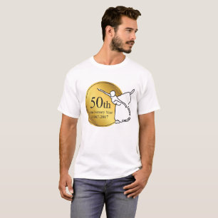 Camisa do T dos homens do aniversário do balé 50