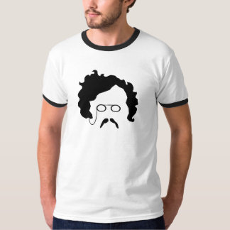 Camisa do t dos homens do moustache de G K