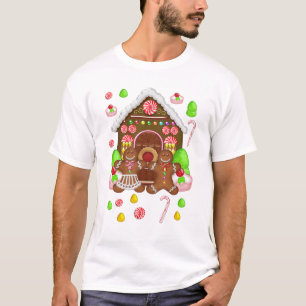 Camisa do T dos homens loucos do pão-de-espécie,