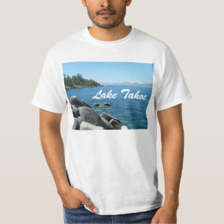 Camisa do t-shirt da vila do declive de Lake Tahoe