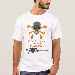 Camisa do Tag & do Frag T
