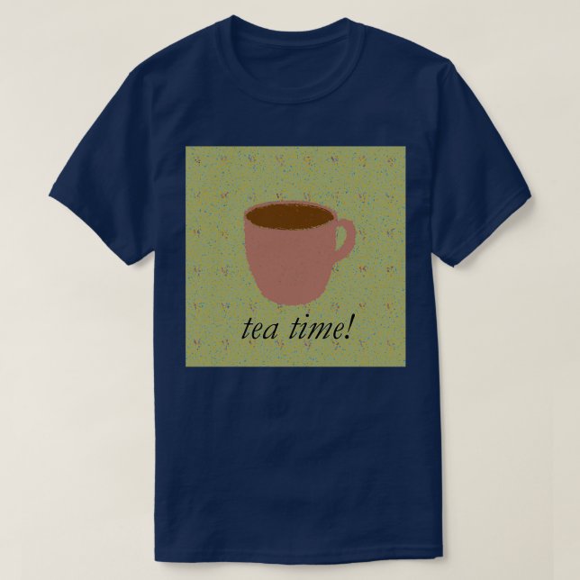 Camisa do Tea Time (Frente do Design)