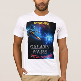 Camisa do tema da guerra Galáxia