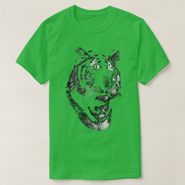 camisa do tigre (Frente do Design)