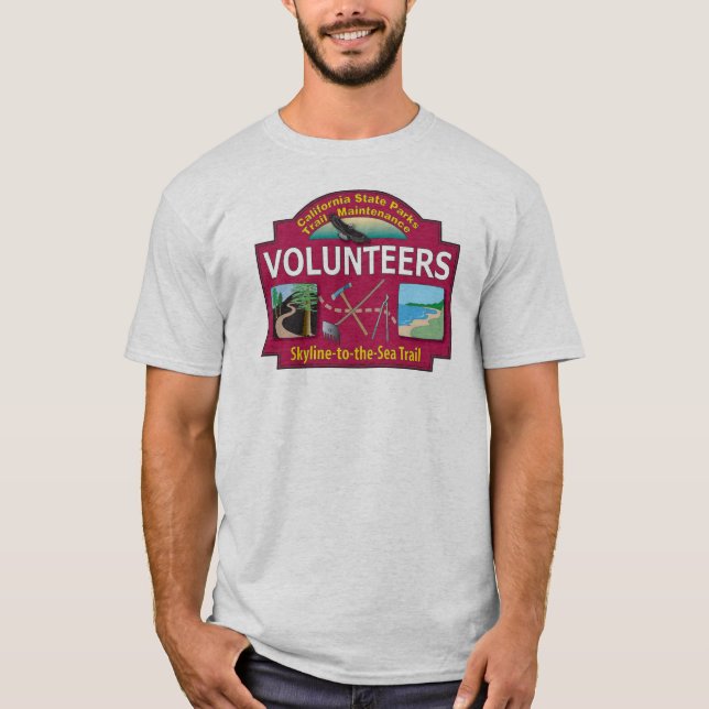 Camisa do trabalho do voluntário da fuga do STS (Frente)